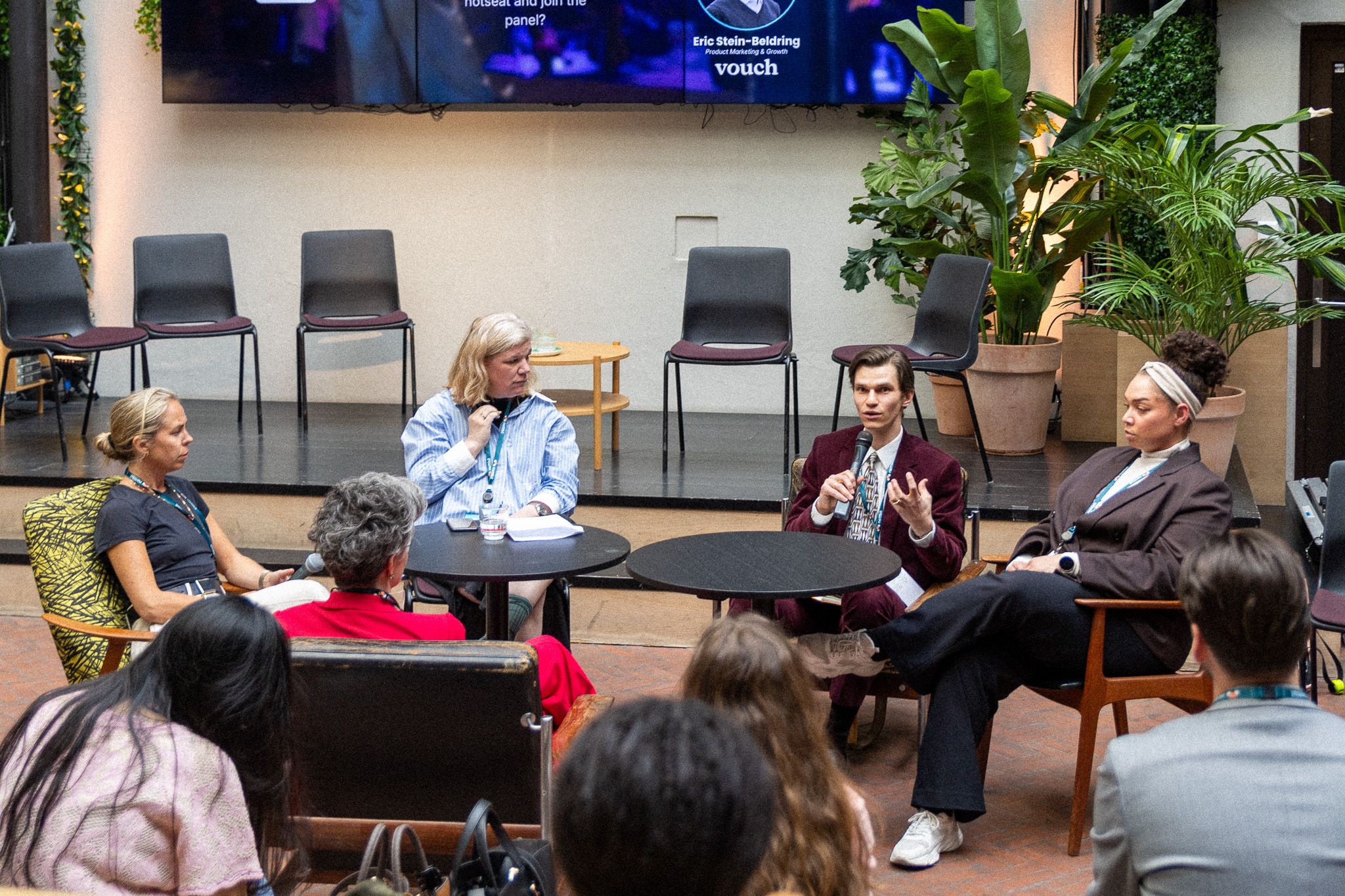 Speaking on the panel at Splash